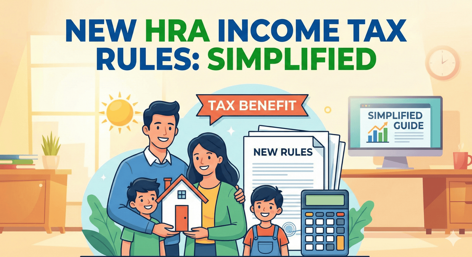 New HRA Rule in Income Tax — Simple Explanation for Everyone
